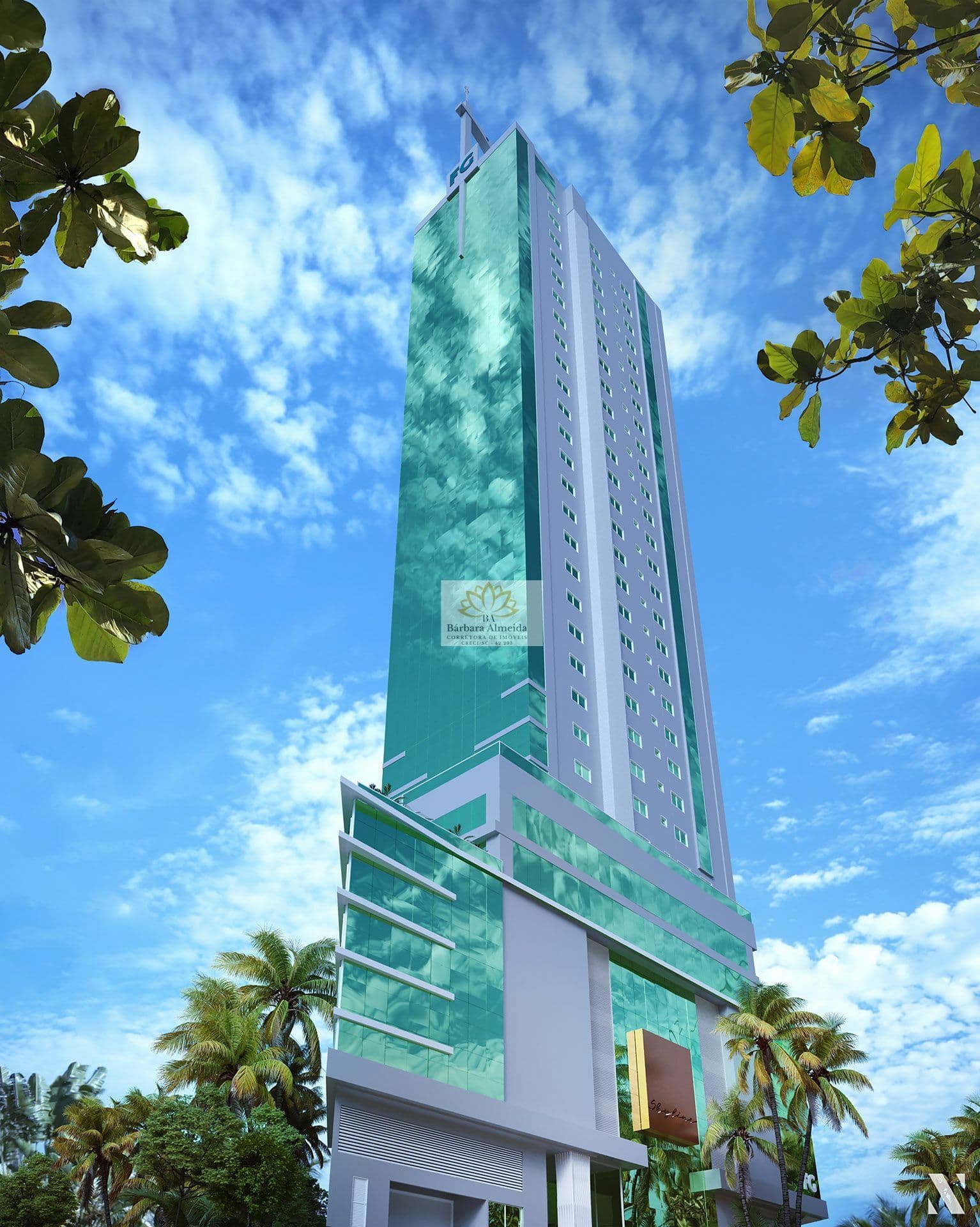 SKYLINE TOWER - Apartamento Alto Padrão, Barra Norte de Balneário Camboriú 04 suítes, 150m2