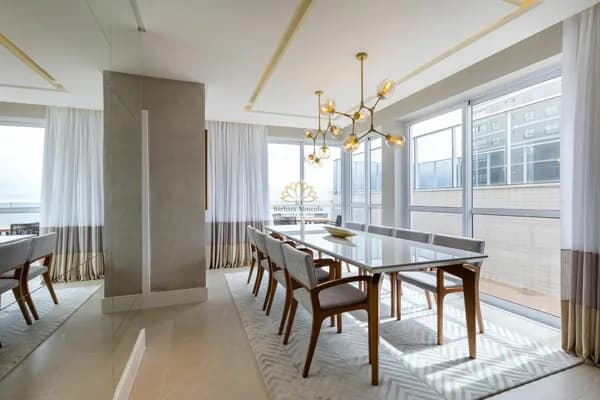 Linda Cobertura com 308m², 04 suítes, Mobiliada e Decorada