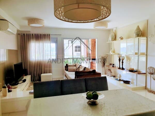 Apartamento com varanda gourmet com churrasqueira a venda no Santa Paula