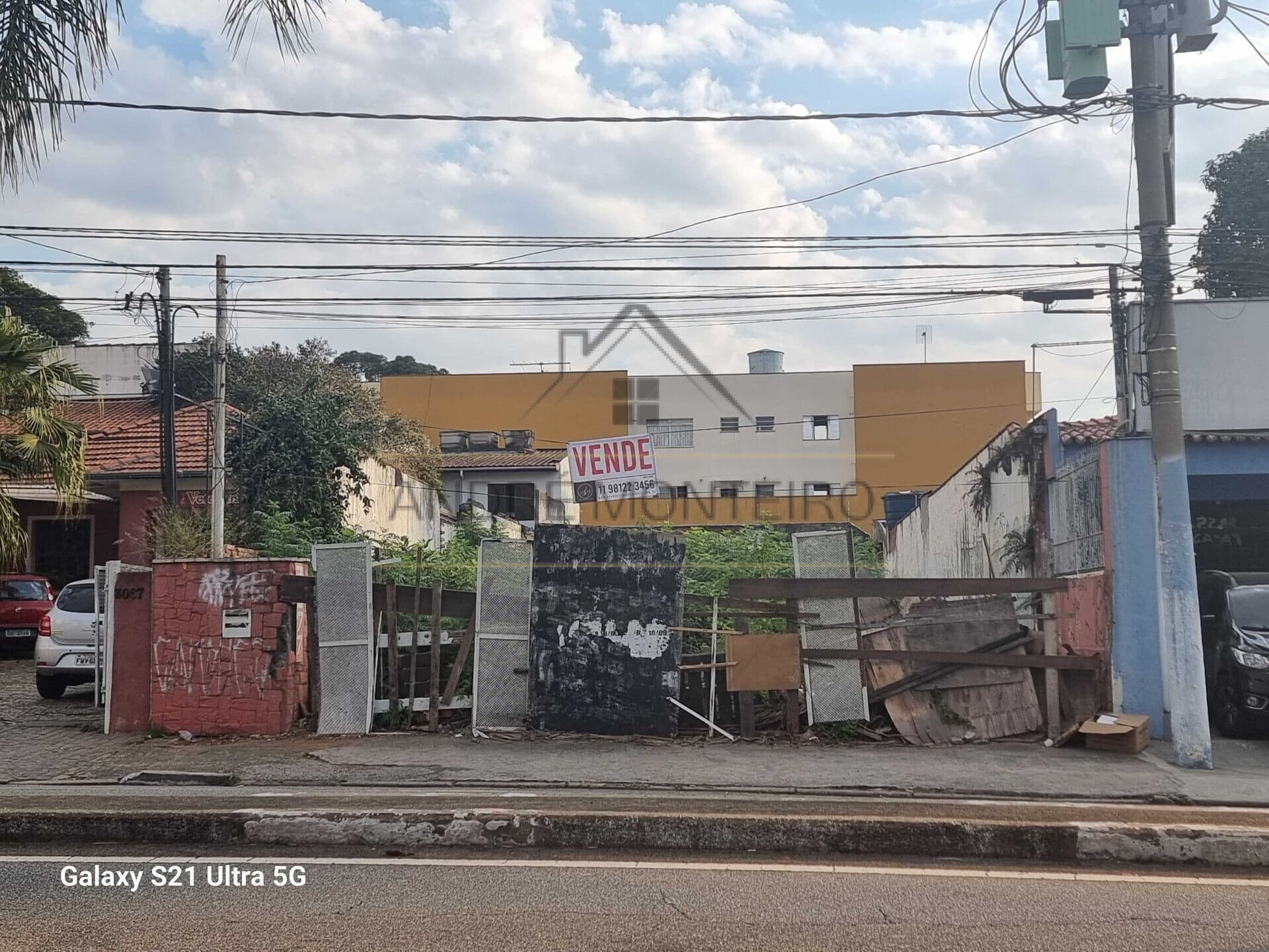 Terreno de 400ms a venda no Bairro Campestre em Santo André