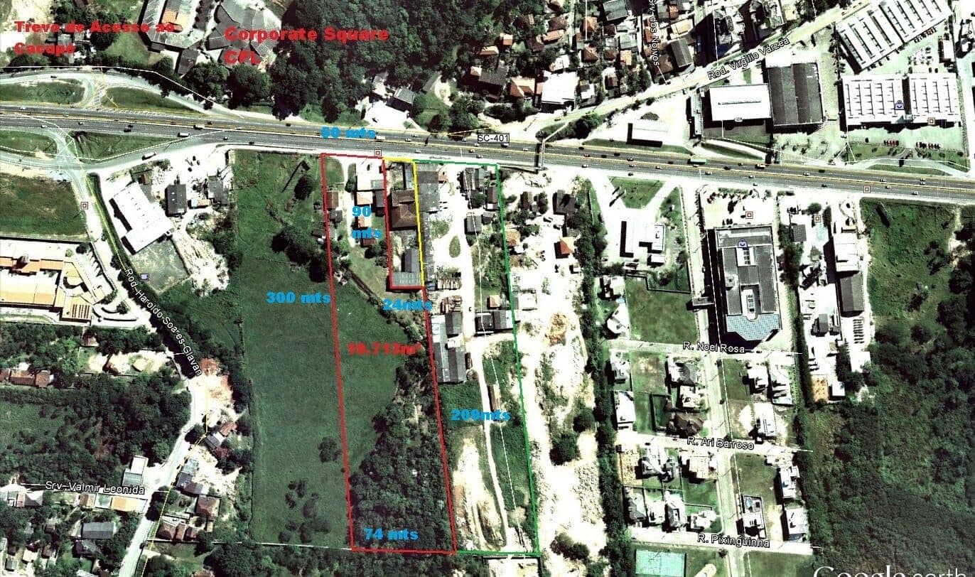 Lote/Terreno em Florianópolis - Saco Grande