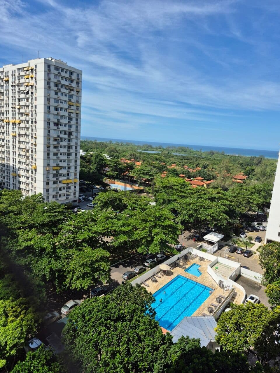 Apartamento 2 quartos com vista mar no Pontões – Barra da Tijuca
