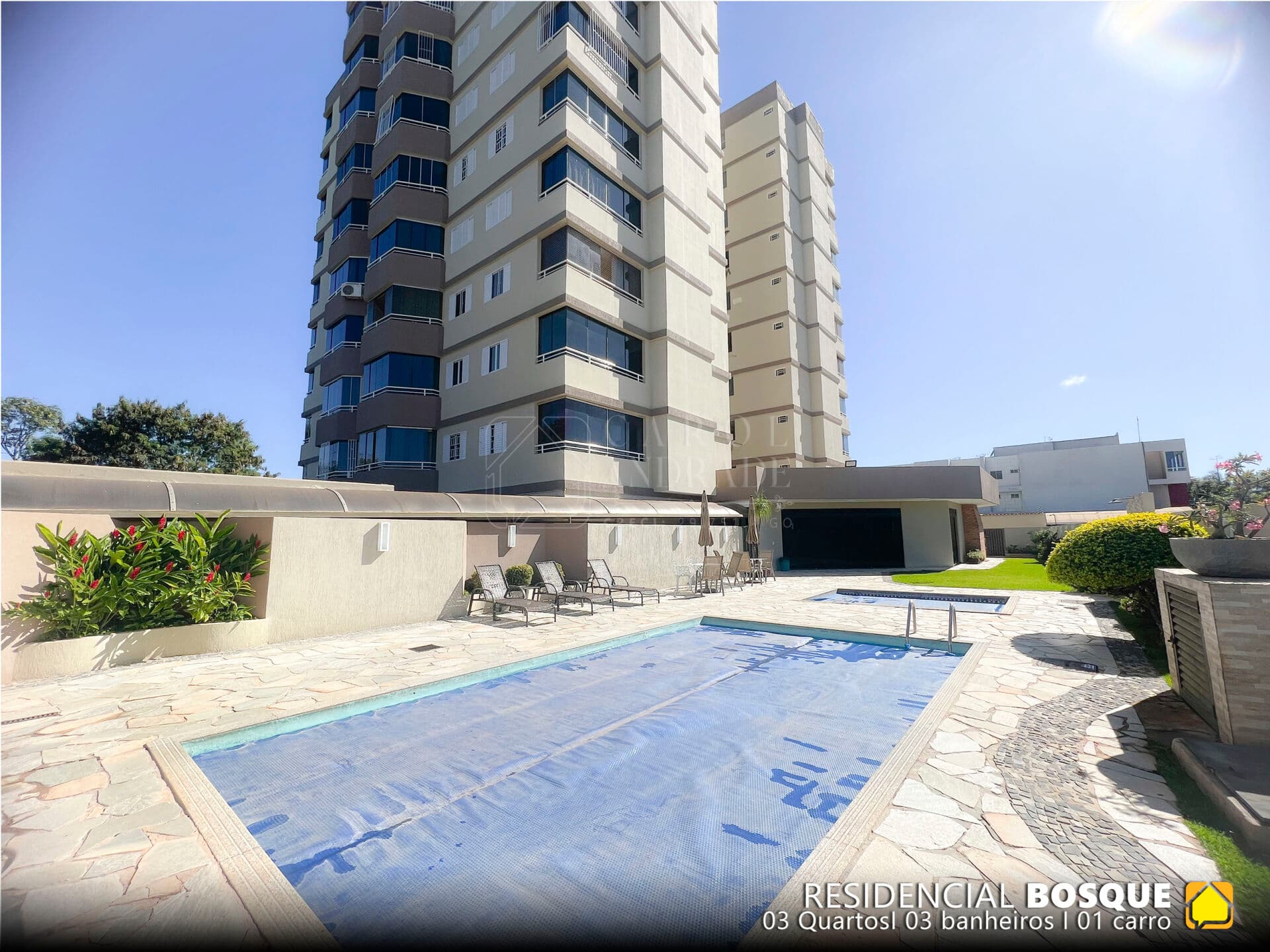 Excelente apartamento de 3 quartos no coração da cidade