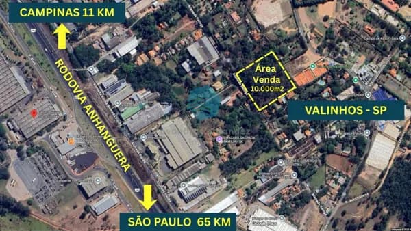 **Terreno de 10.000m² à Venda em Valinhos-SP – Excelente Oportunidade de Investimento!