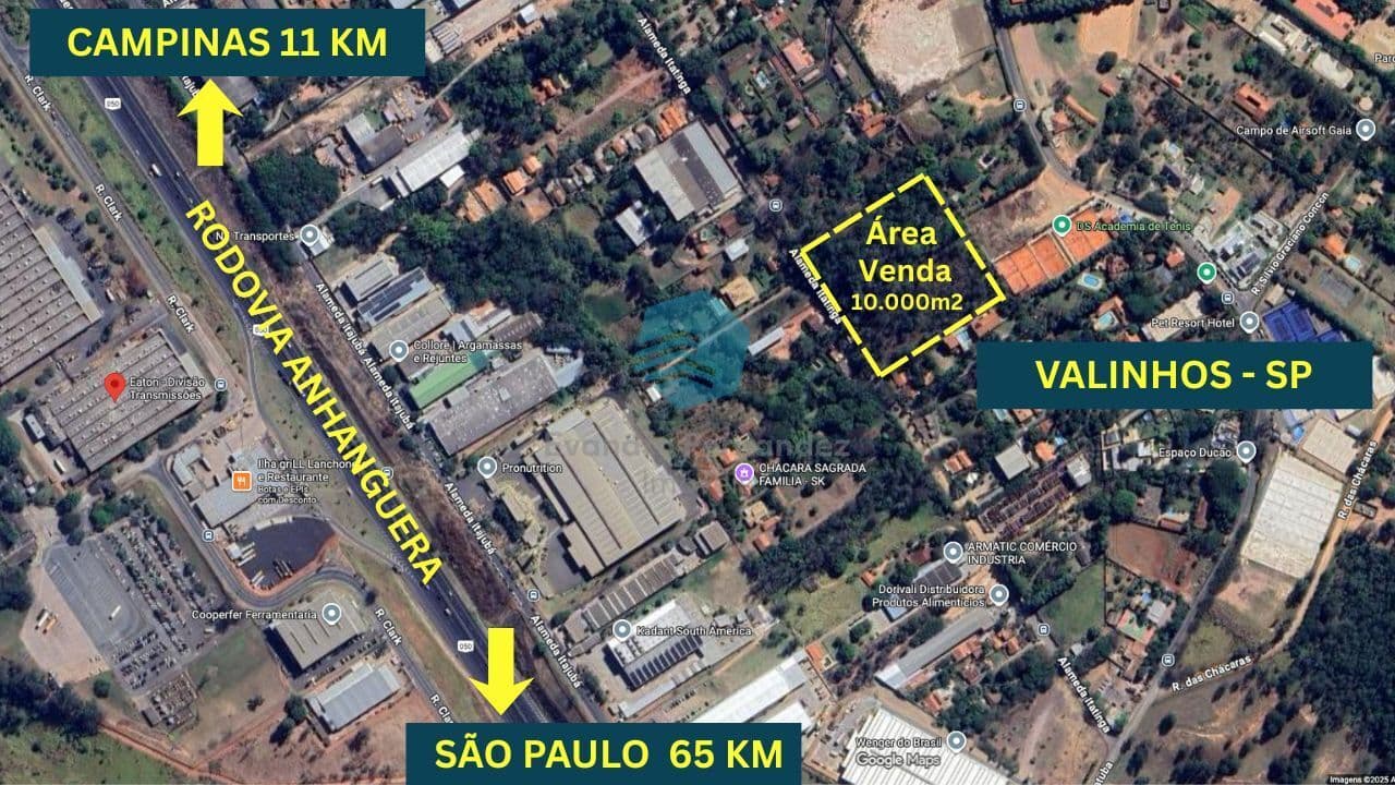 **Terreno de 10.000m² à Venda em Valinhos-SP – Excelente Oportunidade de Investimento!