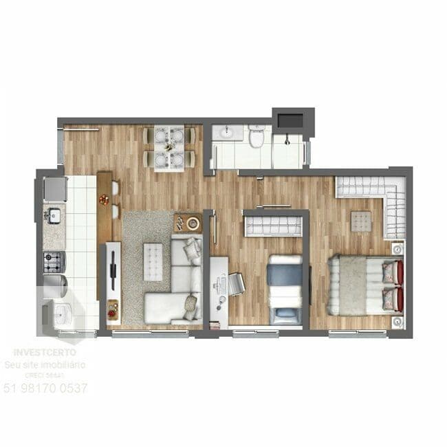 Apartamento Padrão para Venda em Humaitá Porto Alegre-RS