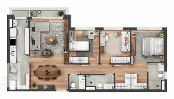 Apartamento Padrão para Venda em Petrópolis Porto Alegre-RS