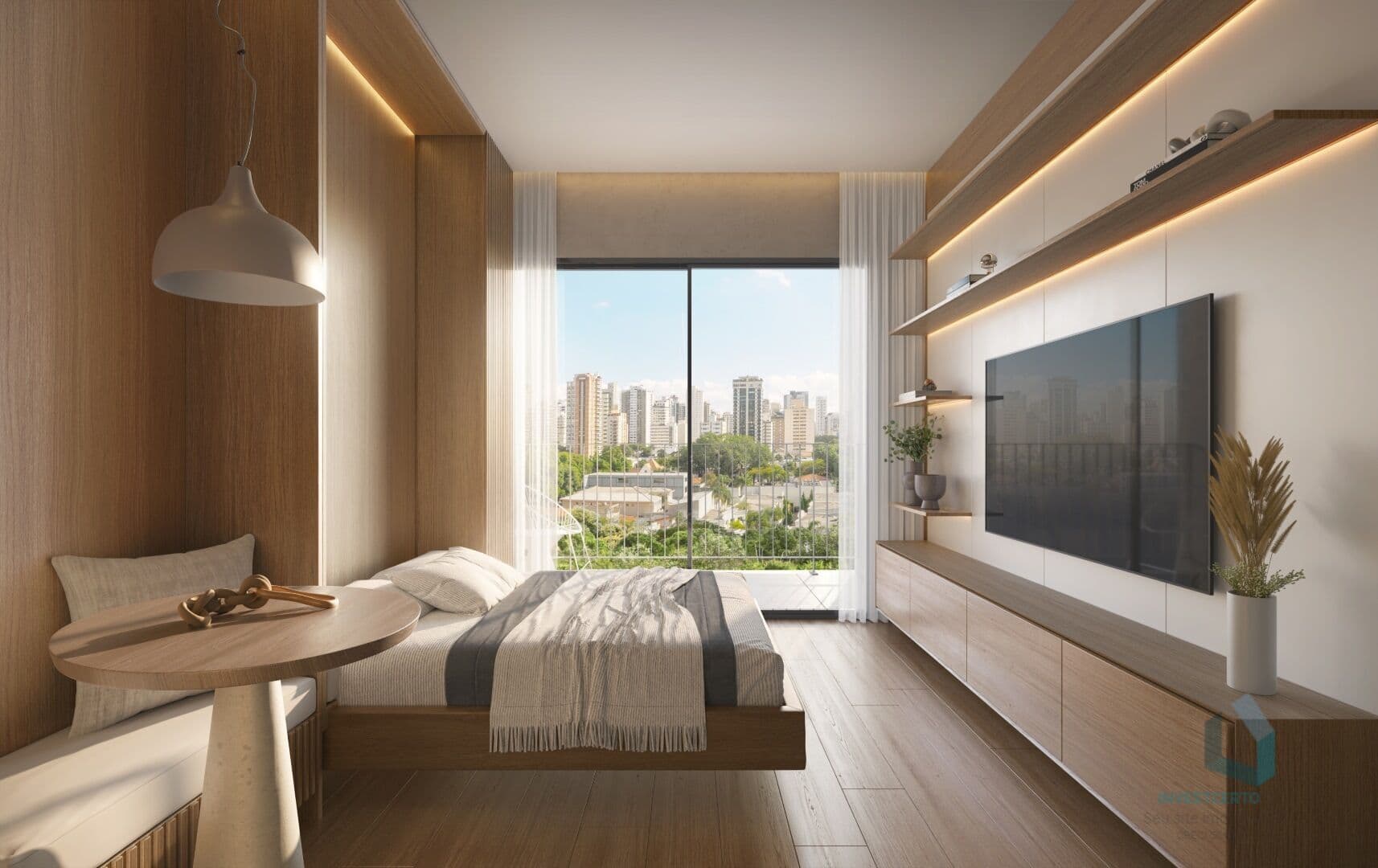 Loft 1 dorm à venda Rua Alfa, Três Figueiras - Porto Alegre