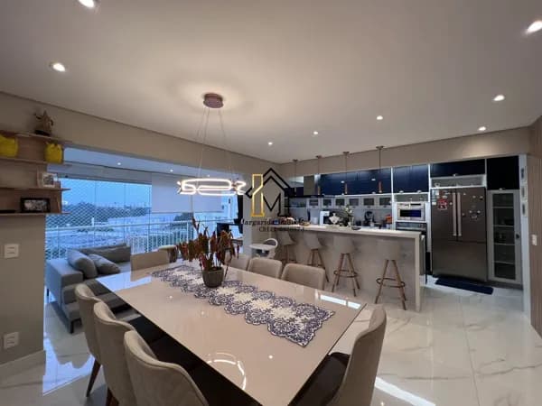 Apê Mobiliado de 136m² Cinematográfico no Mairarê