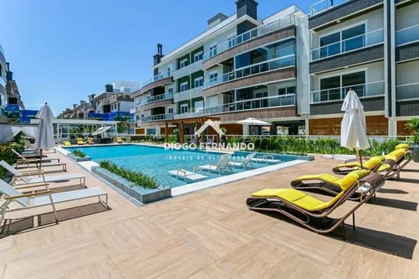 Apartamento dois dormitórios no SunClub Beach Residence no Campeche
