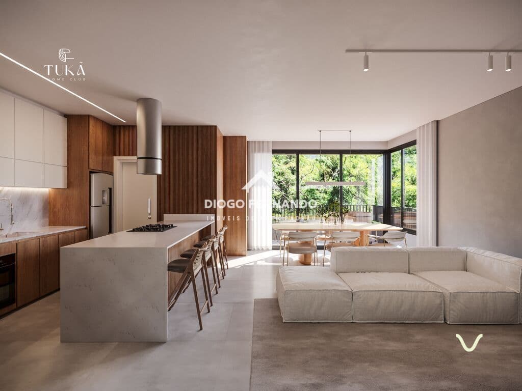 Lançamento Apartamento Dois Dormitórios no Tukã Home Club no Canto da Lagoa