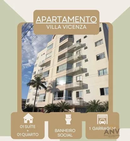 Apartamento no Residencial Villa Vicenza – Bairro Santana, Rio do Sul/SC