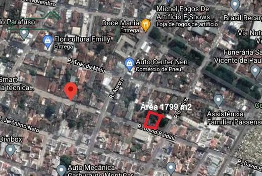 Lote/Terreno em Passos - Centro