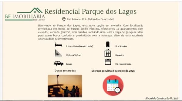 Apartamento em Passos - São Francisco