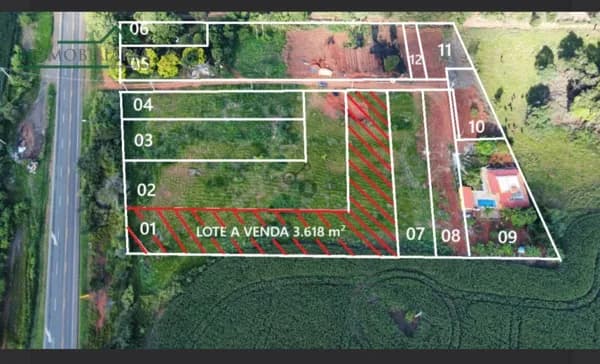Lote/Terreno em Passos - Rodovia MG-050