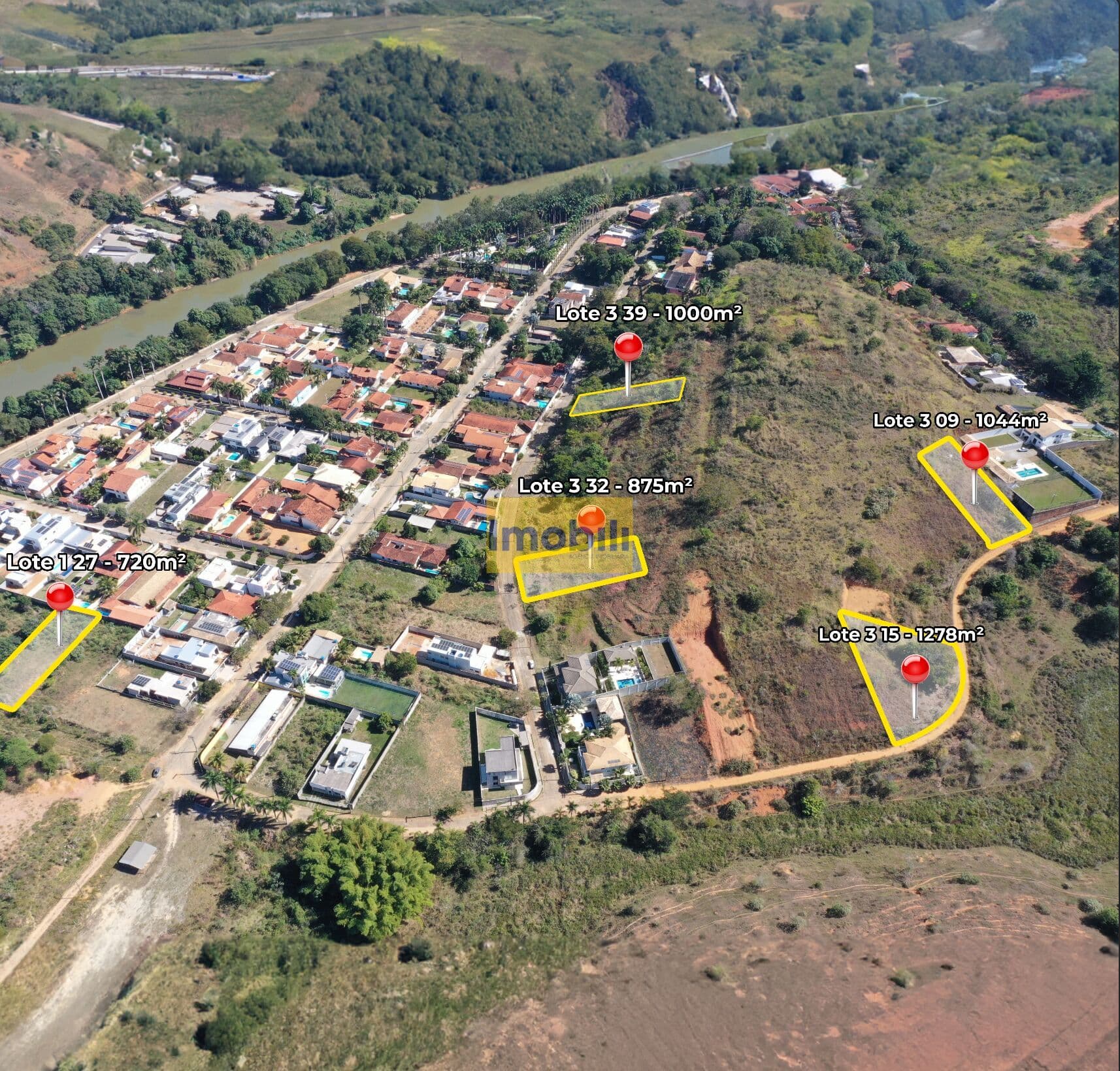 Lote/Terreno em Cataguases - Jardim Santa Cristina