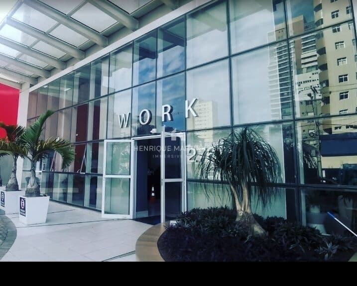 Sala Comercial para alugar com vaga de garagem - 43m2 privativos de sala - Mobiliado - Mid Wok - Consultório - Andar Alto
