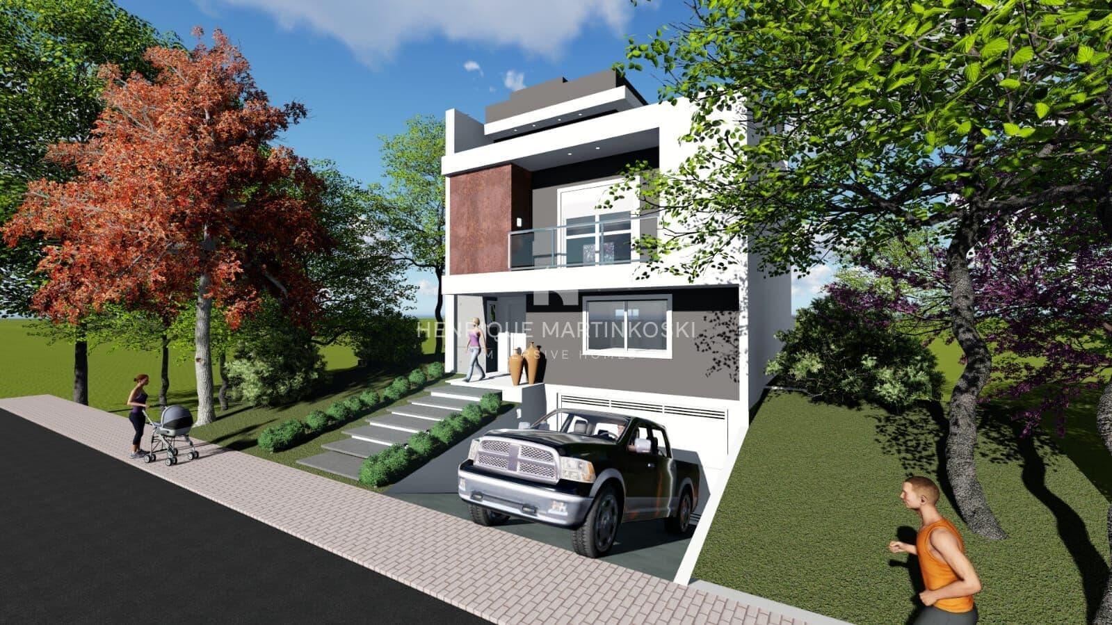Casa/Sobrado em Condomínio venda-4 quartos-2 suítes-4 vagas de garagem-233m2 privativos, Pinheirinho, Curitiba, PR