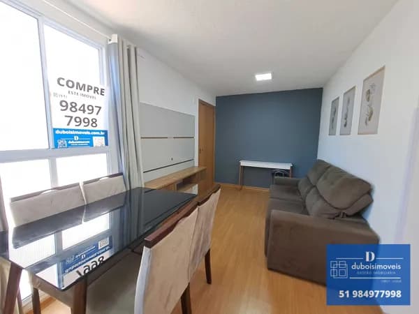 Apartamento Térreo com pátio interno no Residencial Porto Itapuã, Viamão/RS