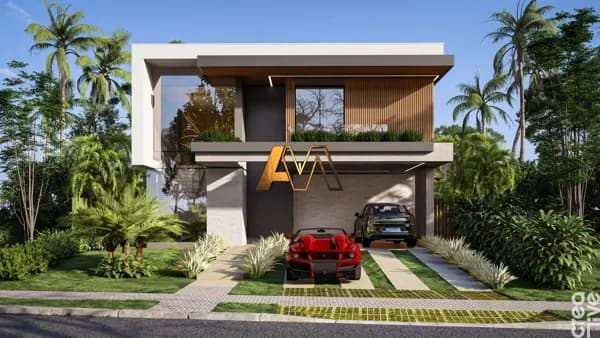 CASA 4 SUITES E PISCINA EM ALPHAVILLE LITORAL NORTE 3