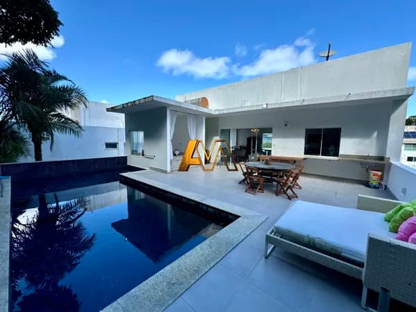 CASA 6 QUARTOS SENDO 4 SUÍTES NO ALPHAVILLE I