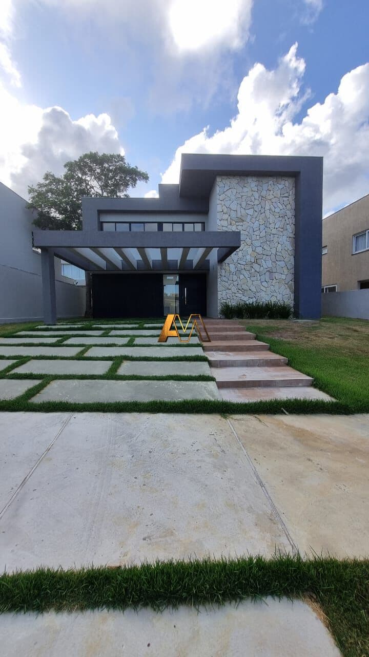 CASA MODERNA DE 5 SUÍTES NO ALPHAVILLE LITORAL NORTE I