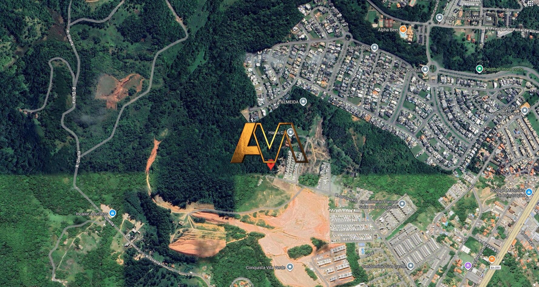 Lote/Terreno em Camaçari - Vila de Abrantes (Abrantes)