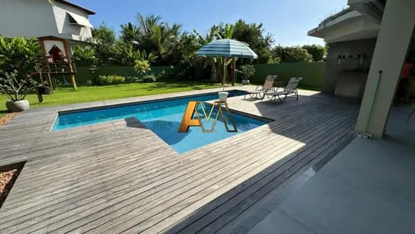 Casa de Condomínio em Camaçari - Busca Vida (Abrantes)