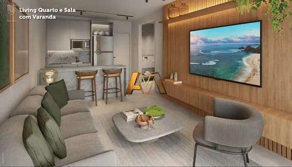 APARTAMENTO 1 QUARTO NA BARRA - LANÇAMENTO