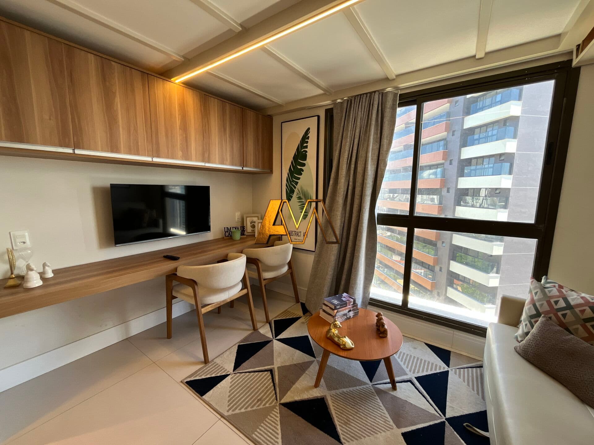 STUDIO MOBILIADO NO CAMINHO DAS ARVORES