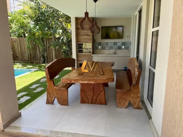 Casa Alto Padrão 3/4 vista pra Lagoa
