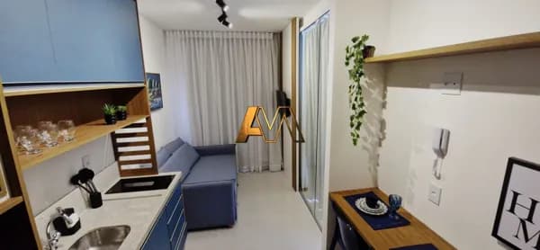 APTO 1/4 COM VARANDA NA ONDINA