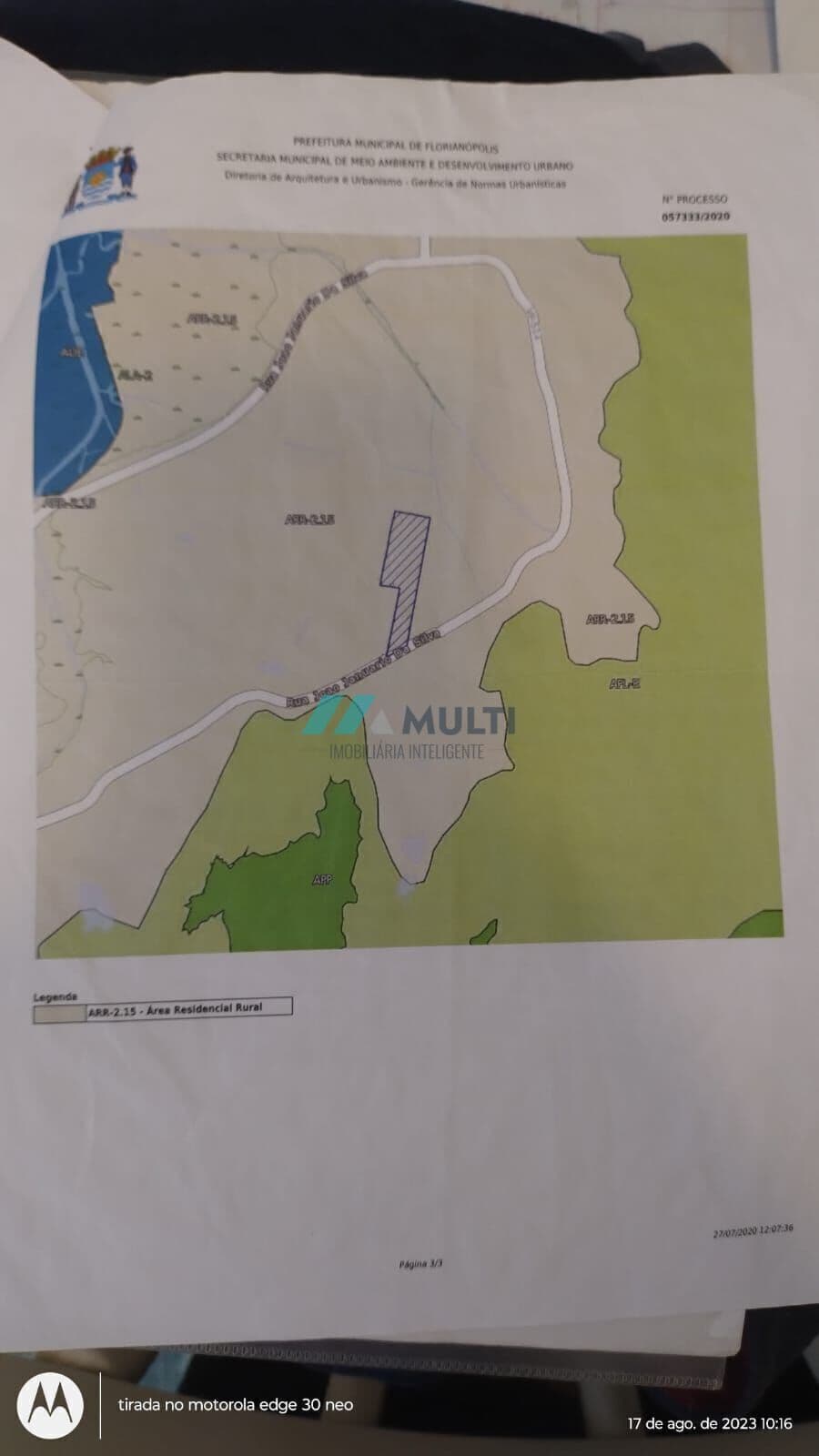 Lote/Terreno em Florianópolis - Ratones