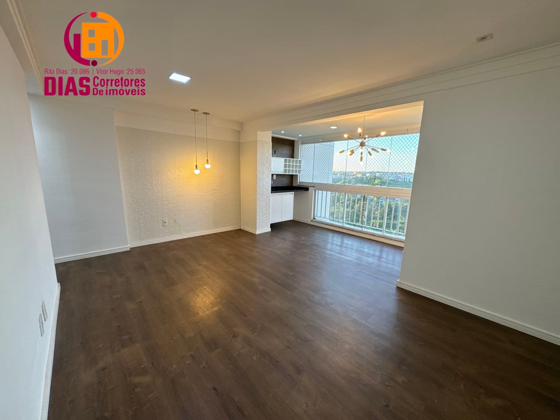 Vendo em oportunidade Apartamento no Vila Allegro, 80m2, varanda Gourmet, 3/4, 2 suítes, 2 vagas - Paralela -SSA/BA.