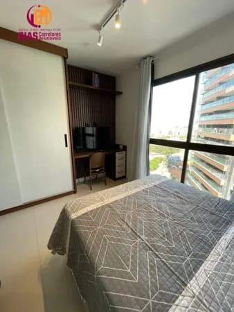 Vendo lindo Apartamento Studio mobiliado e decorado em condomínio total infraestrutura no caminho das Árvores- Salvador/Ba