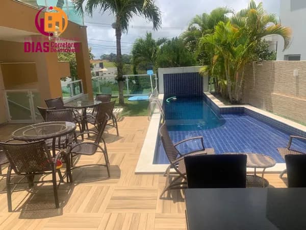 Vendo em oportunidade casa no Alphaville do litoral Norte com 415m2 4 suíte, 4 vagas com total infraestrutura - Alphaville 2 - Camaçari /BA.