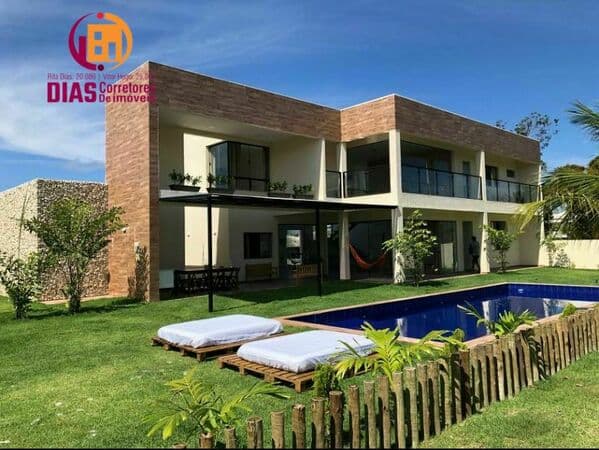 Casa Alto Padrão Nova Recém Construída em Guarajuba.