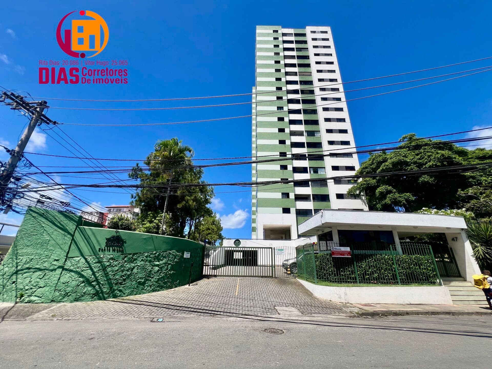Apartamento à venda com 3/4 sendo 1 suíte no Candeal, Salvador/BA