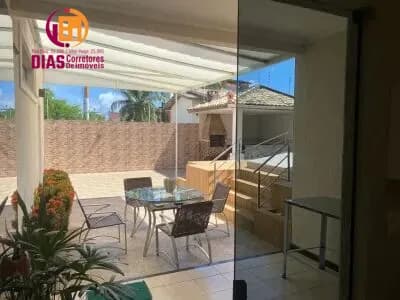 Vendo Casa mobiliada em condomínio com infraestrutura com 5/4, 4 suítes, espaço gourmet - stella Maris - Salvador/Ba.