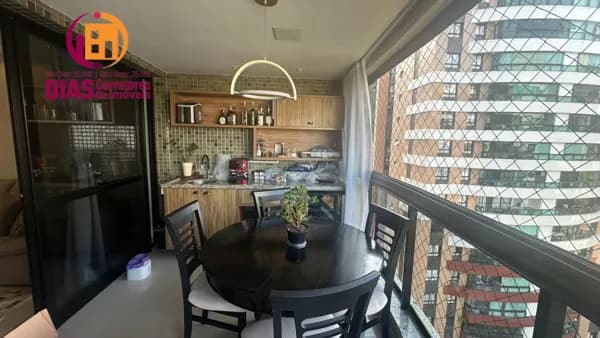 Vendo no Alphaville em oportunidade Apartamento com 3/4, suítes , Closset, varandas, total infraestrutura - Alphaville - Salvador