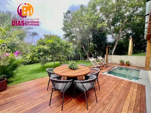 Casa mobiliada à venda em Condomínio em Praia do Forte, Mata de São João/BA