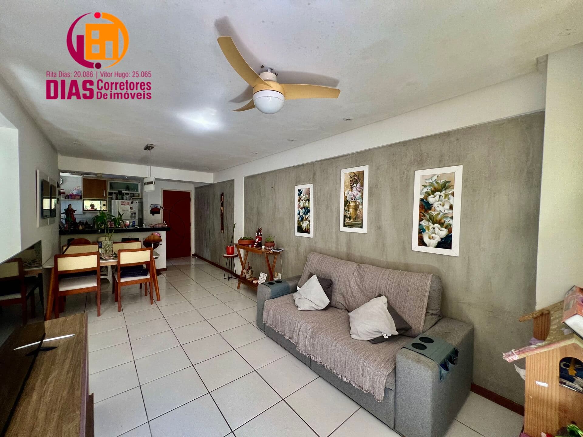 Apartamento 2/4 com 1 suíte em Piatã, Salvador/BA