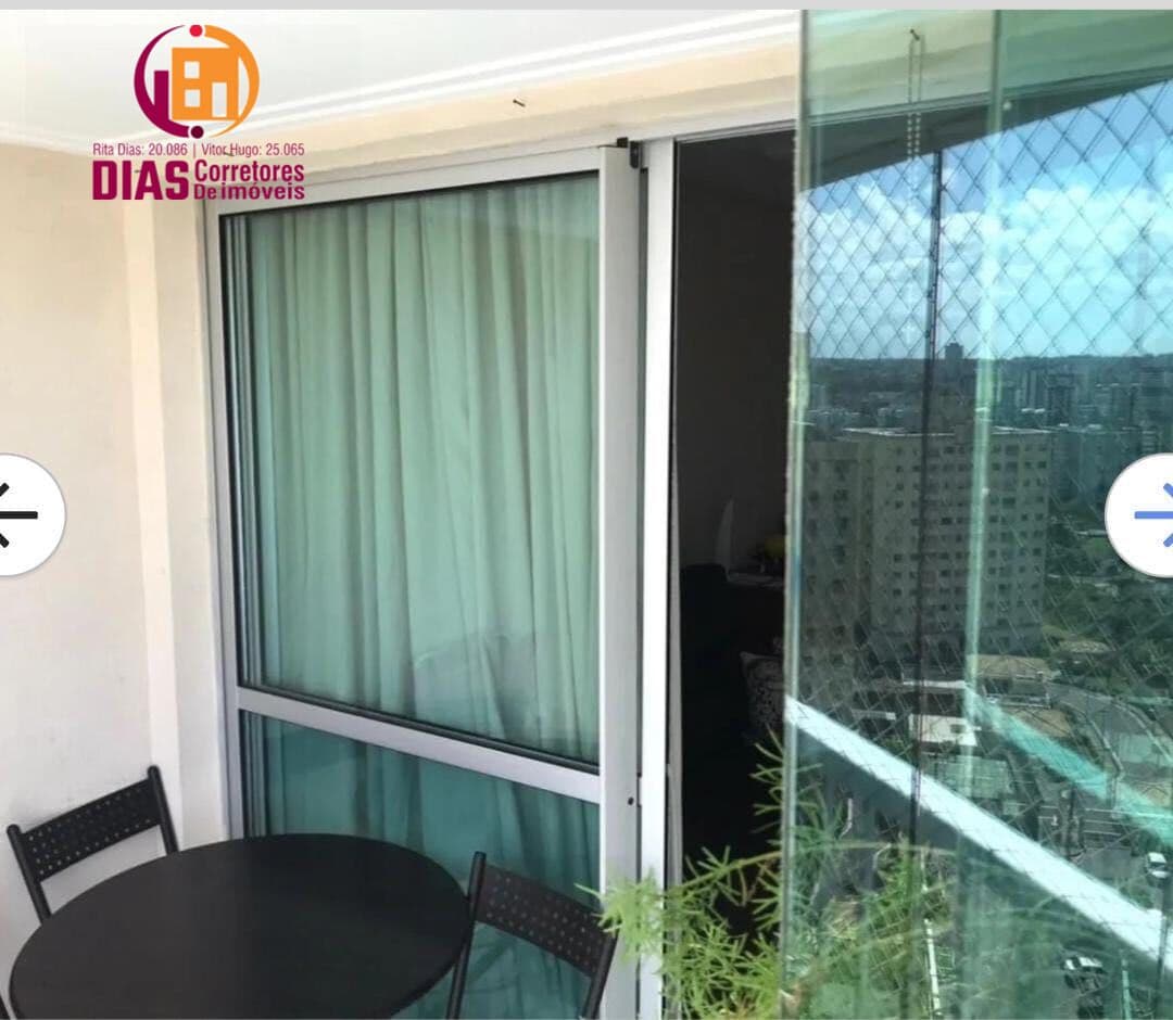 Vendo em Oportunidade Apartamento no Imbuí Ville com 80m2, 3/4, suíte, varanda vista mar, 2 vagas soltas - Imbuí - Salvador/BA.
