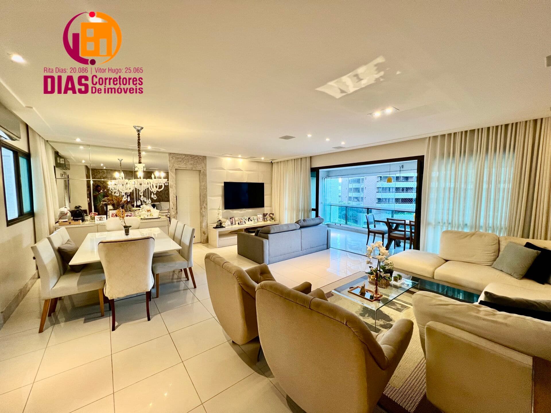 Apartamento à venda com 3 suítes com 142m² no Le Parc Salvador/BA