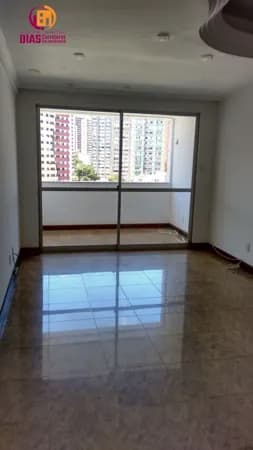 Alugo Apartamento na pituba com 98m2, 3/4, 1 suíte, varanda, 2 vagas com infraestrutura- Pituba - Salvador/Ba