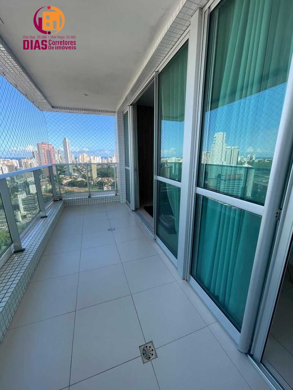 Vendo Lindo Apartamento com 78,76m2, nascente, andar alto vista mar com 2 suítes no Caminho das Árvores, Salvador/BA