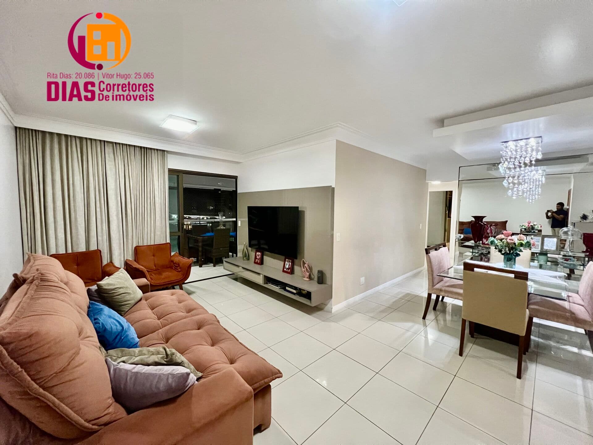 Apartamento à venda com 142m² no condomínio Le Parc com 4/4
