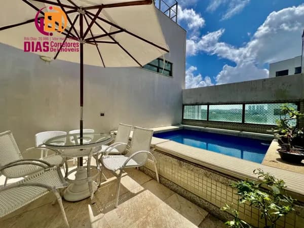 Apartamento Cobertura Duplex à venda 4/4 sendo 2 suítes com 200m² em Patamares, Salvador/BA