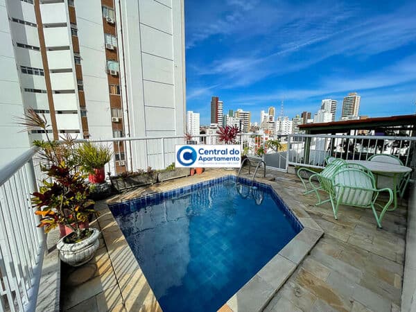 Cobertura duplex com piscina, ar, Ondina, carnaval de Salvador-BA