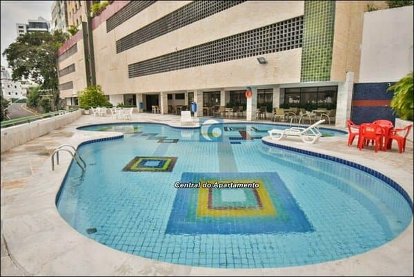 Apartamento 1/4, ar condicionado, piscina, próximo aos camarotes, Carnaval de Salvador
